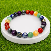 7 Chakra Healing Crystals Bracelet
